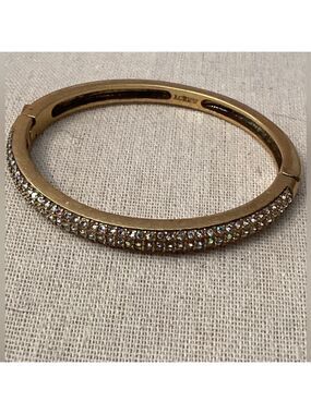 J.Crew J Crew Neon Pave sparkle Hinged Bracelet 1590